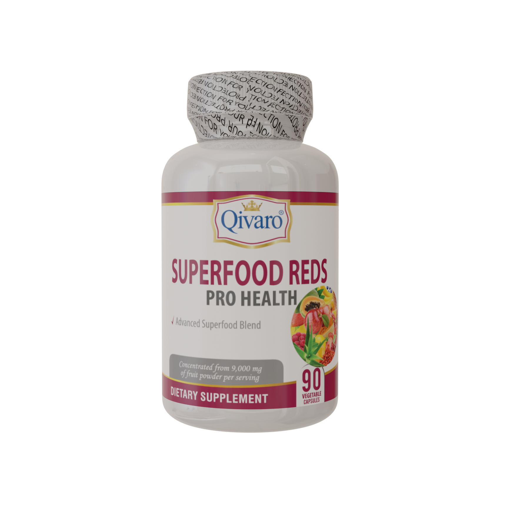 QIH101 - 超級食物抗氧紅果素食膠囊 I Superfood Reds Pro Health 90 veggie capsules