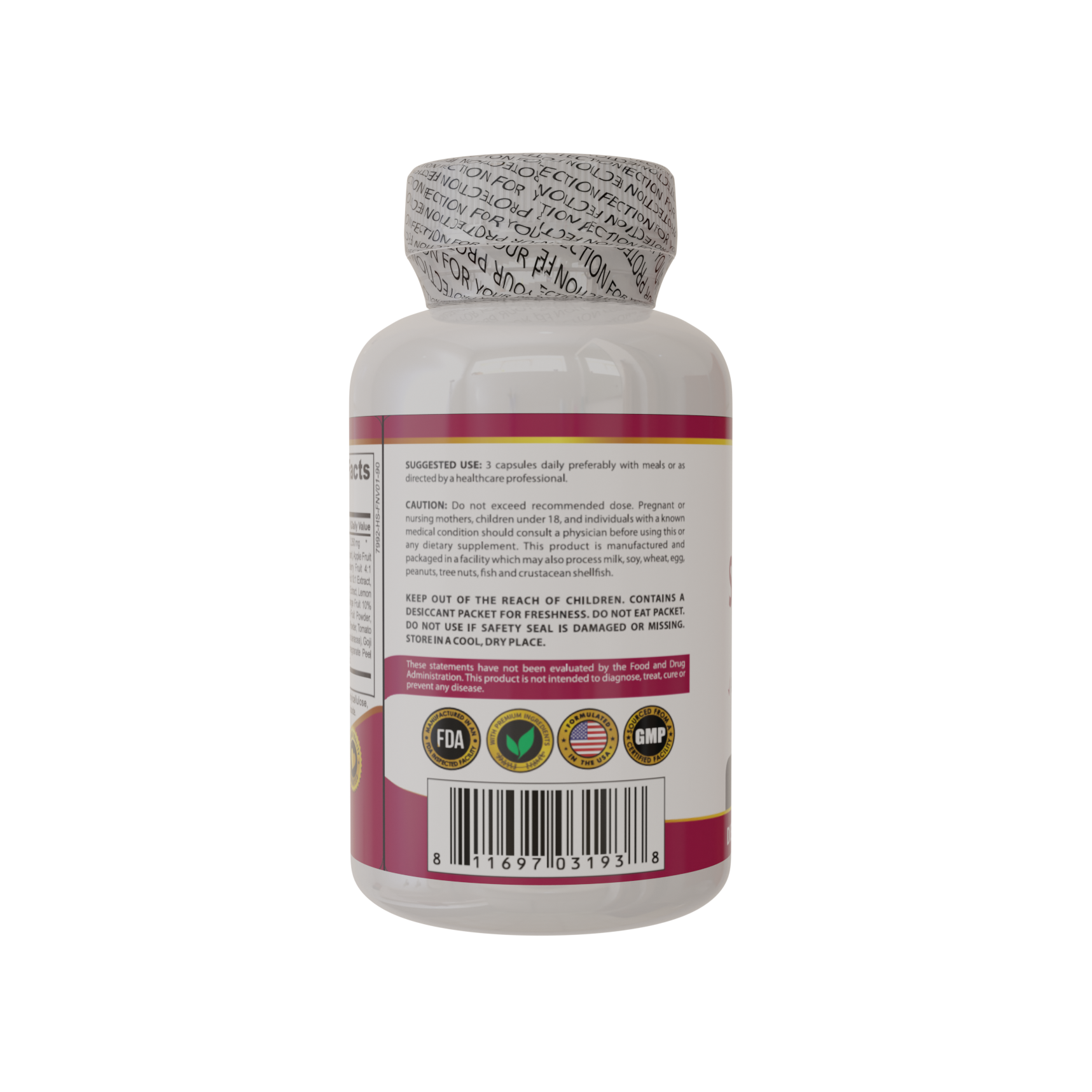 QIH101 - 超級食物抗氧紅果素食膠囊 I Superfood Reds Pro Health 90 veggie capsules