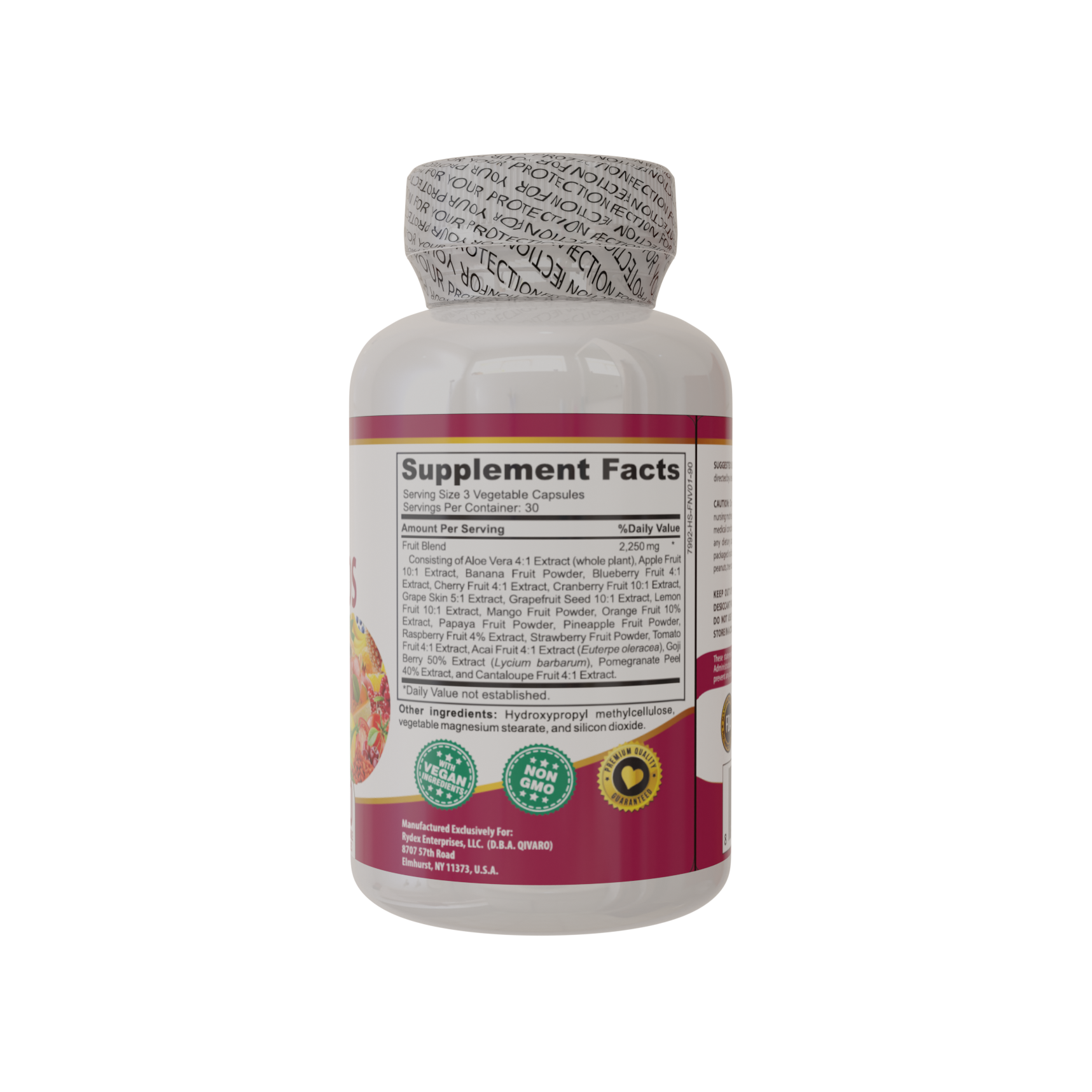 QIH101 - 超級食物抗氧紅果素食膠囊 I Superfood Reds Pro Health 90 veggie capsules