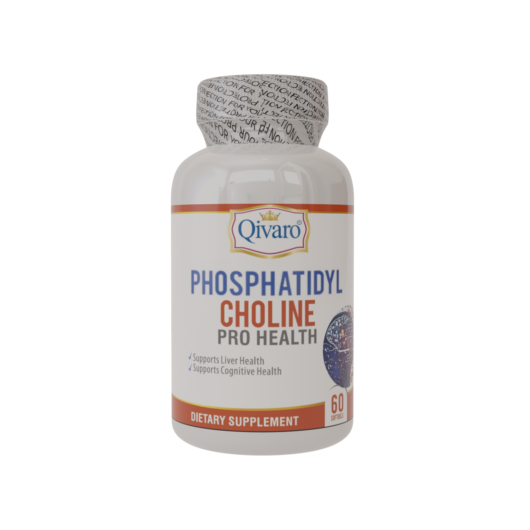 QIH703-磷脂醯膽鹼軟膠囊-Phosphatidyl Choline-60 soft gels