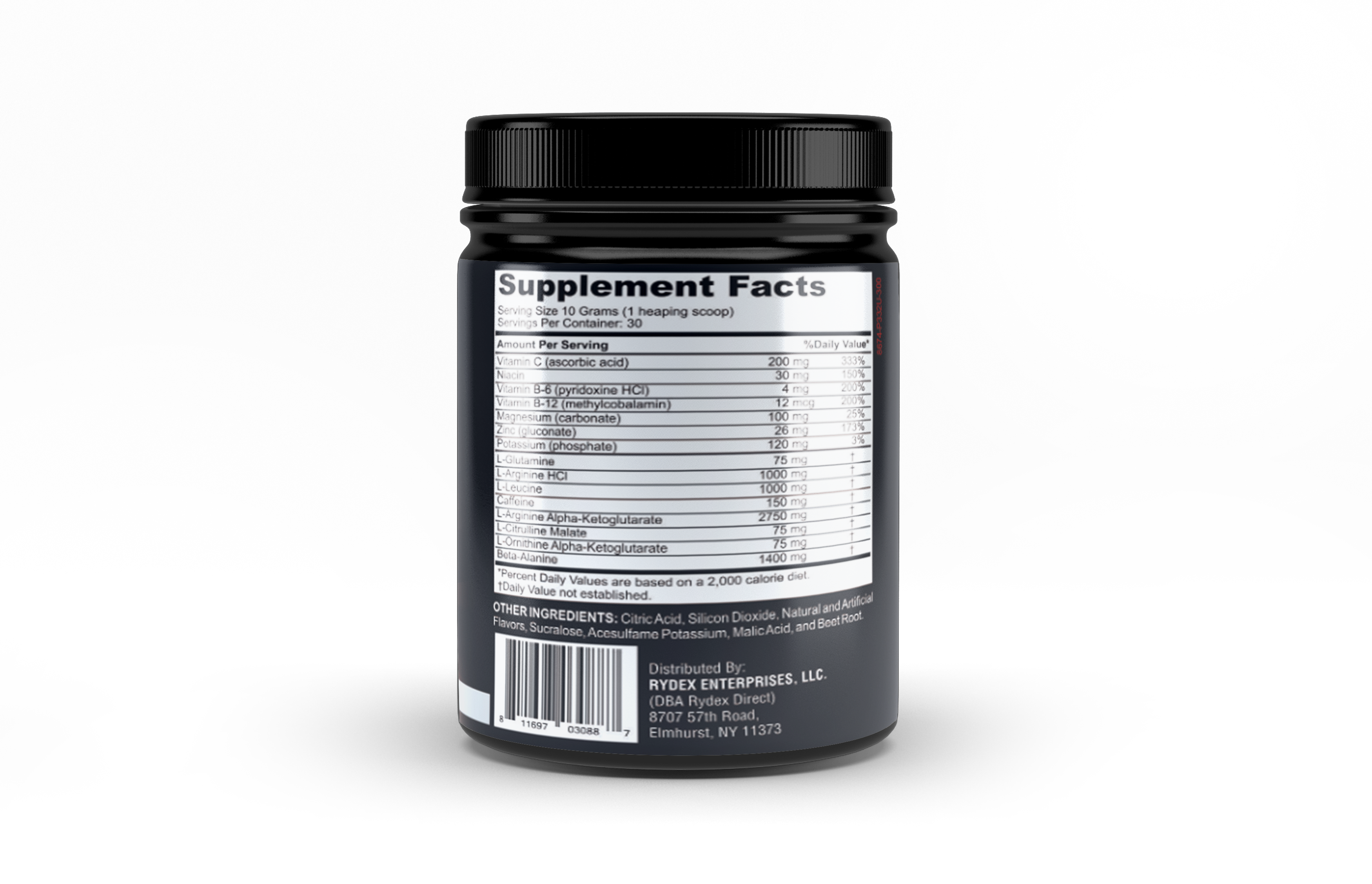 QIH50 - Energy Workout Powder