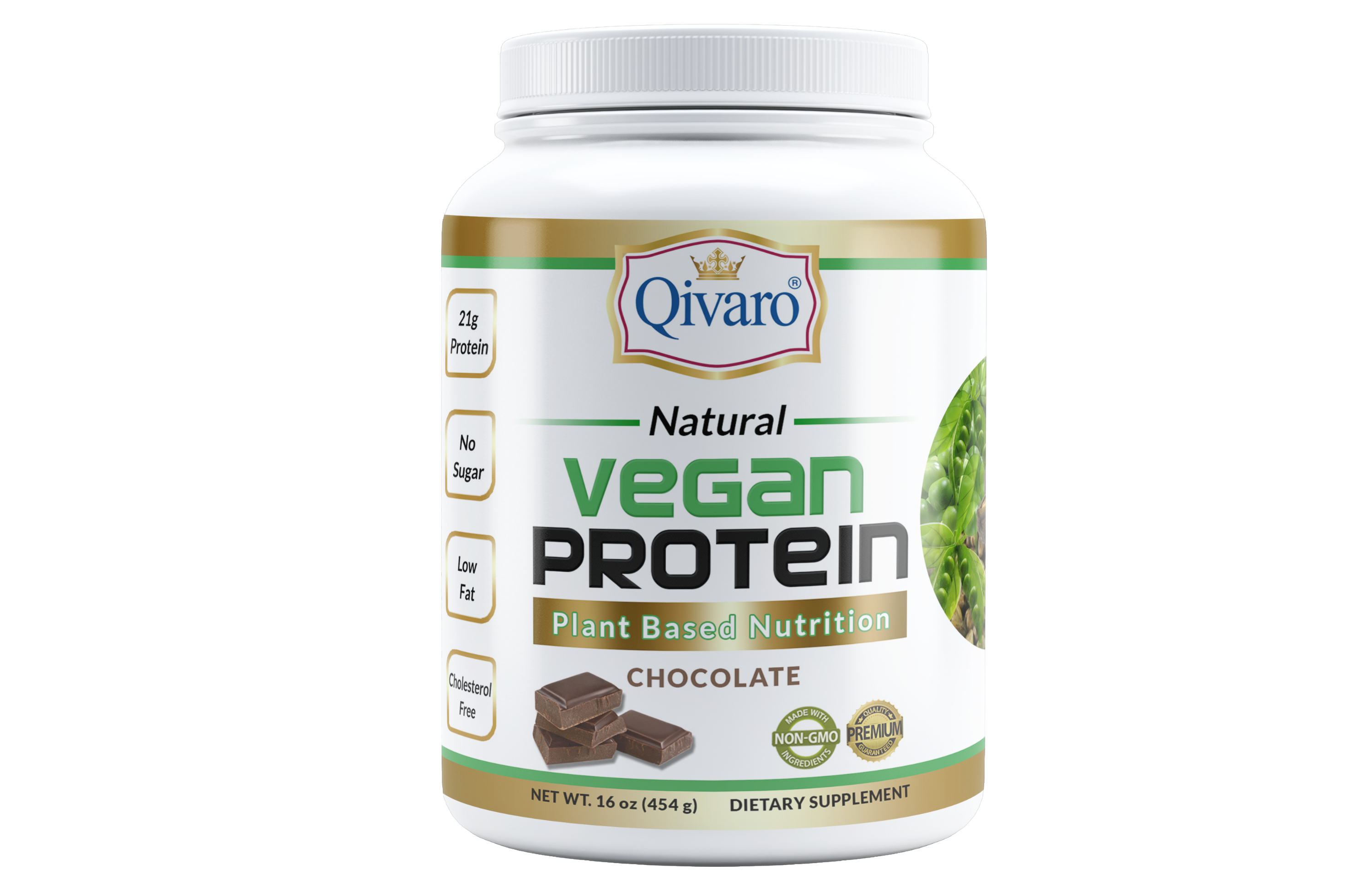 QVP01/02A - Vegan Protein Plant Based Nutrition (Vanilla/Chocolate)