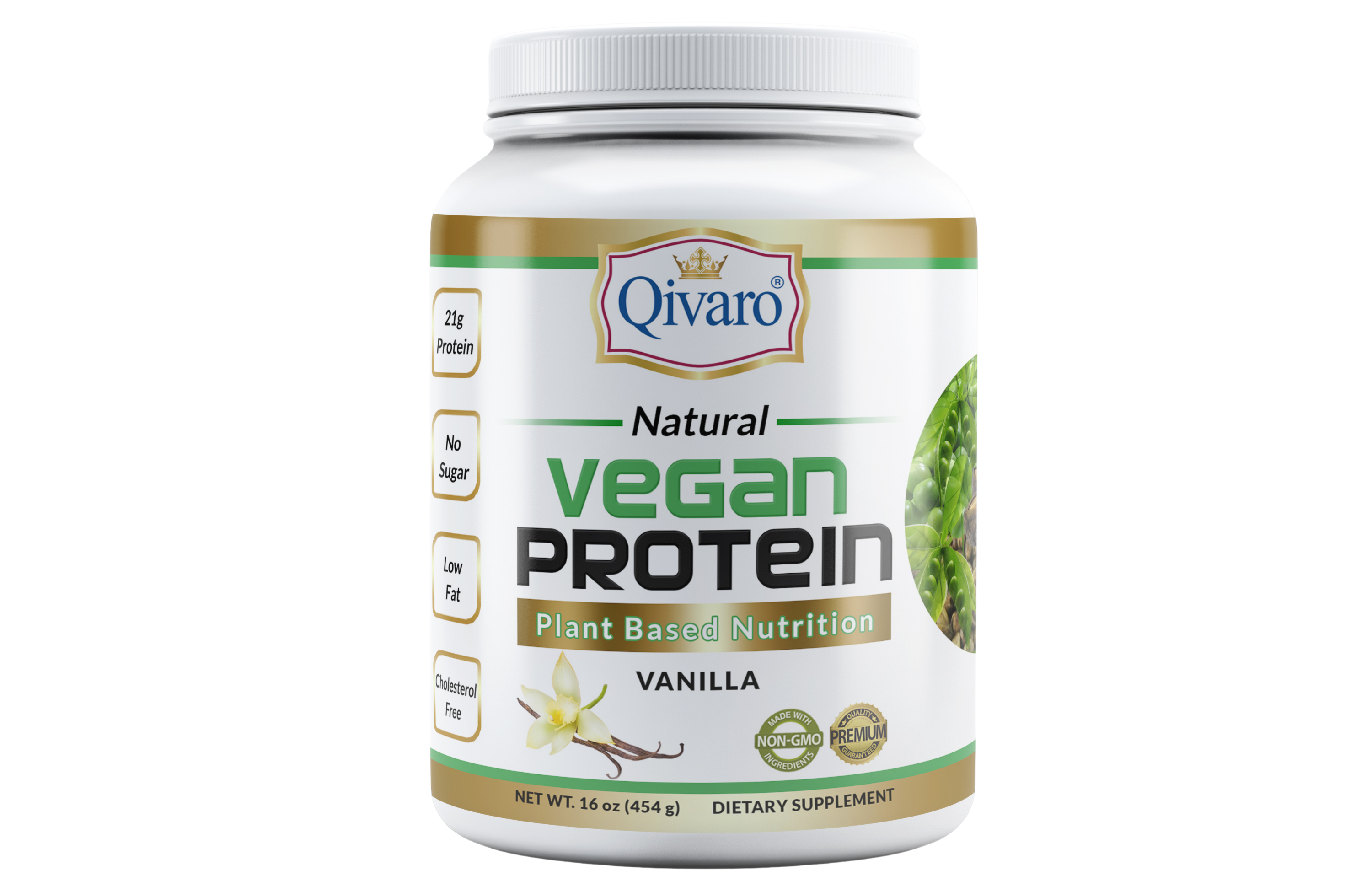 QVP01/02A - Vegan Protein Plant Based Nutrition (Vanilla/Chocolate)