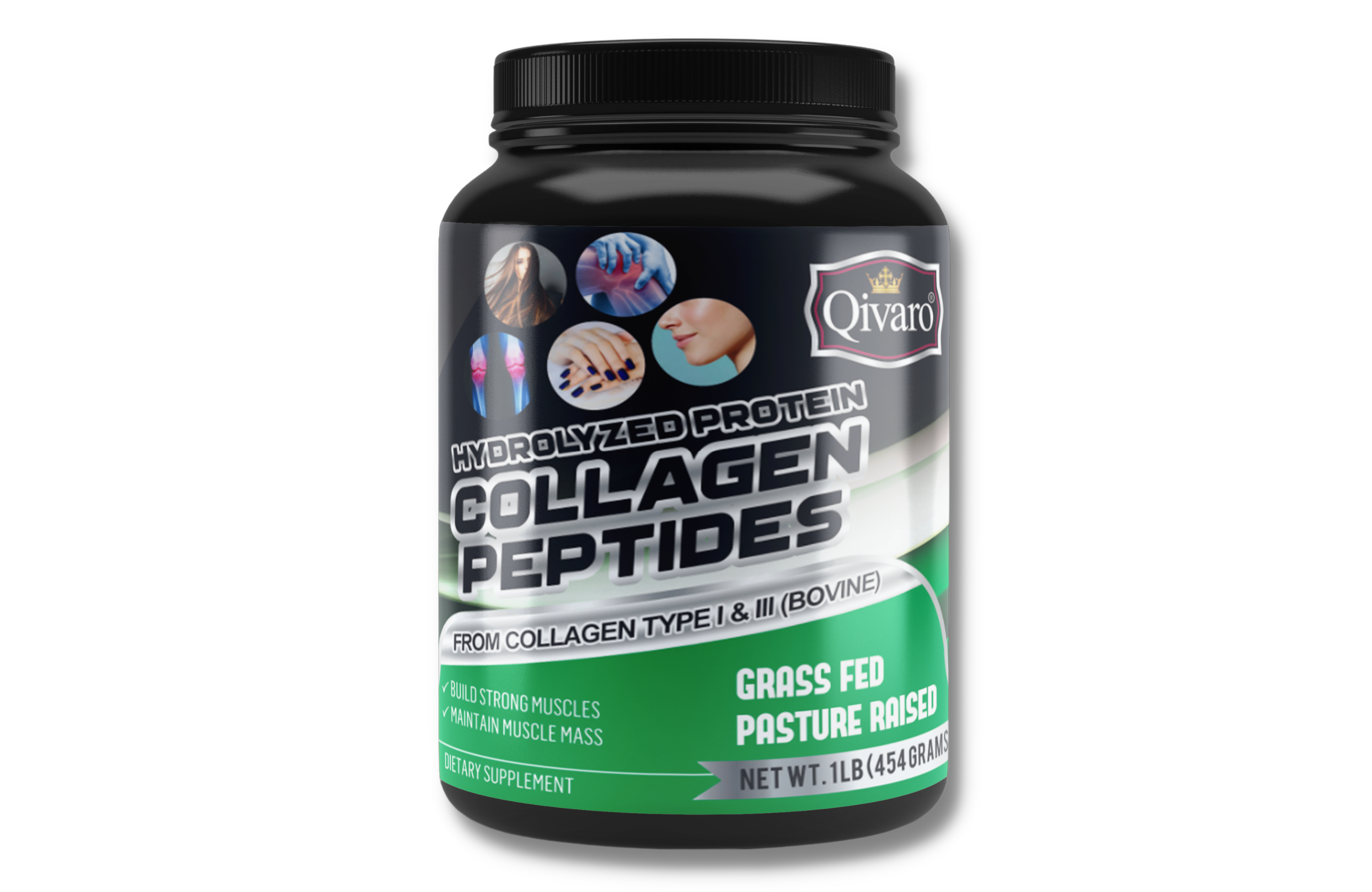 QWN04A - Hydrolyzed Collagen Peptides Protein Powder