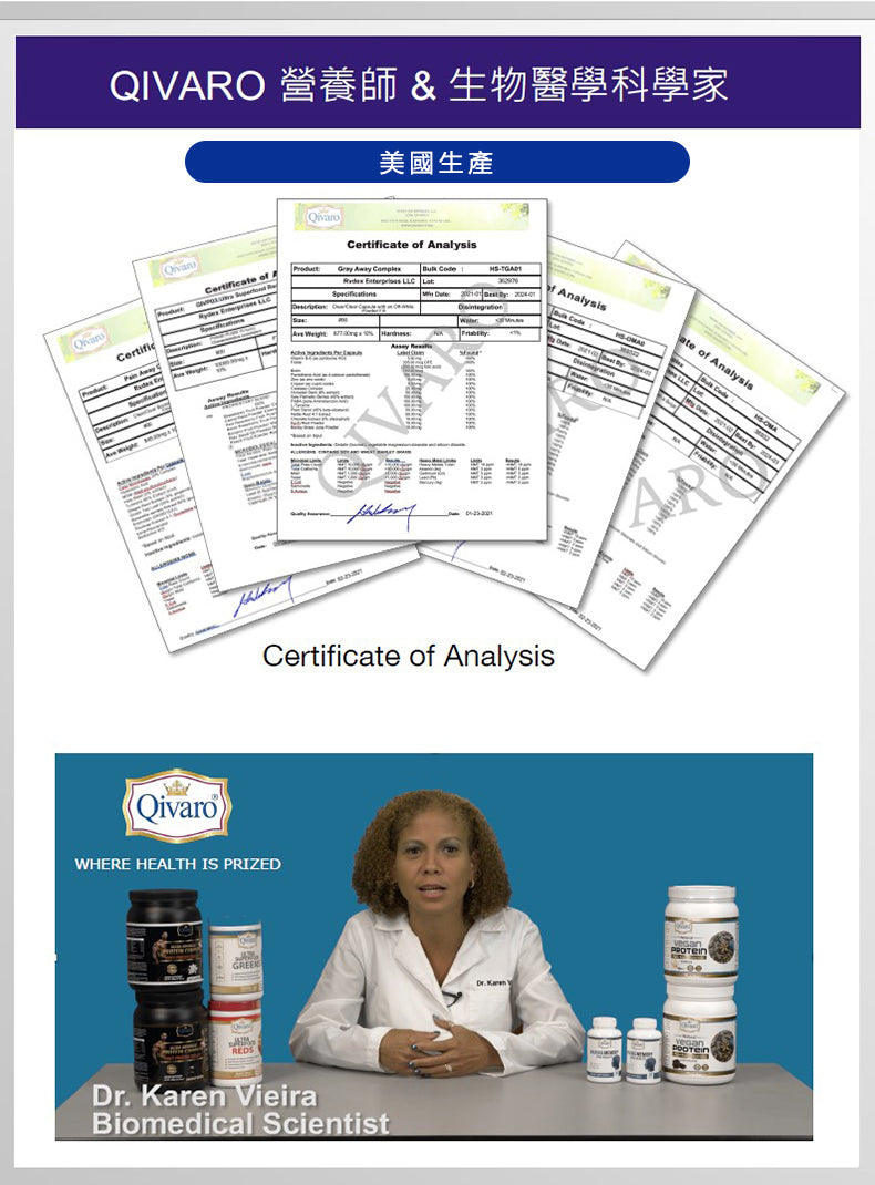 Combo 3-in-1 Pack: QIH45 Prostate Complex