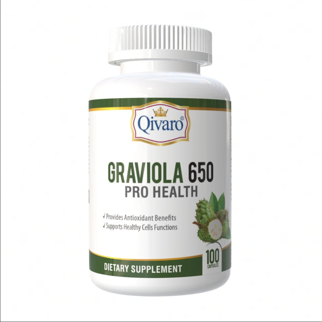 QIH107-刺果番荔枝草本膠囊-Graviola 650-100 capsules