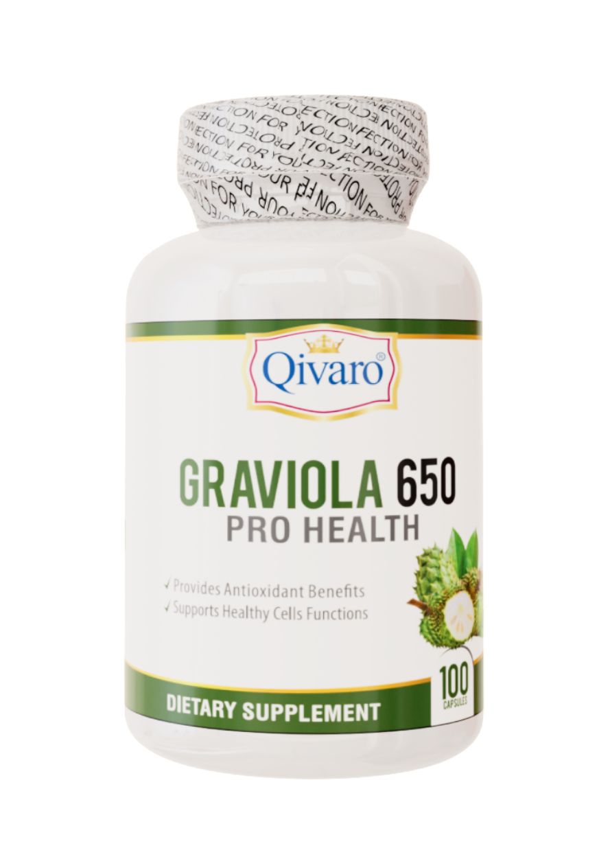 QIH107-刺果番荔枝草本膠囊-Graviola 650-100 capsules