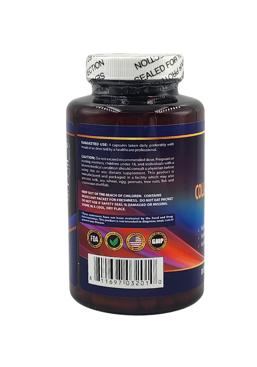 QIH799-抗衰膠原蛋白胜肽複合物膠囊_Collagen Peptides _120 capsules