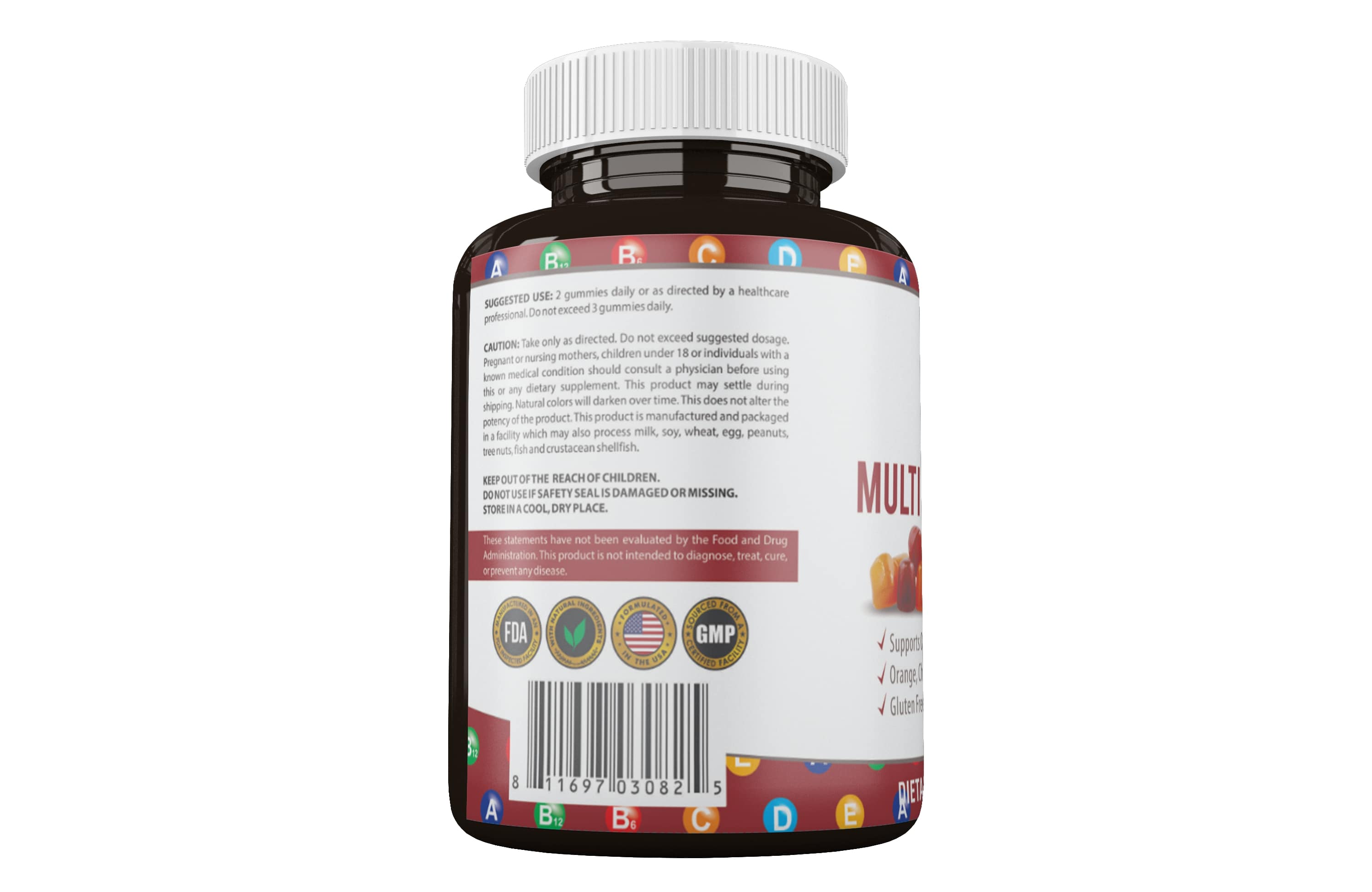 QAG01 - Adult Multi-Vitamin Gummies