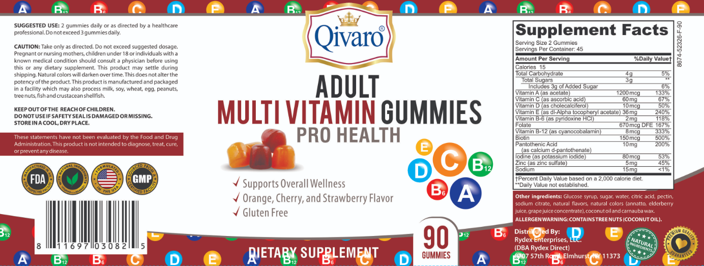 QAG01 - Adult Multi-Vitamin Gummies