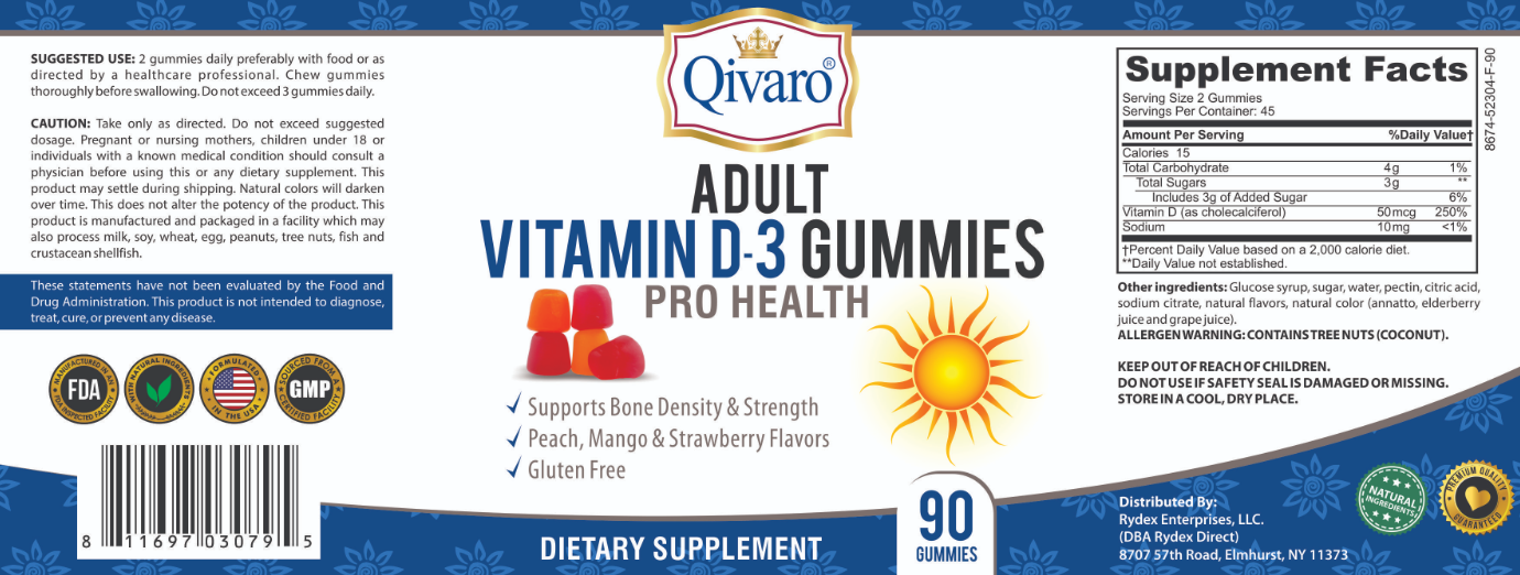 QAG05 - Adult Vitamin D-3 Gummies