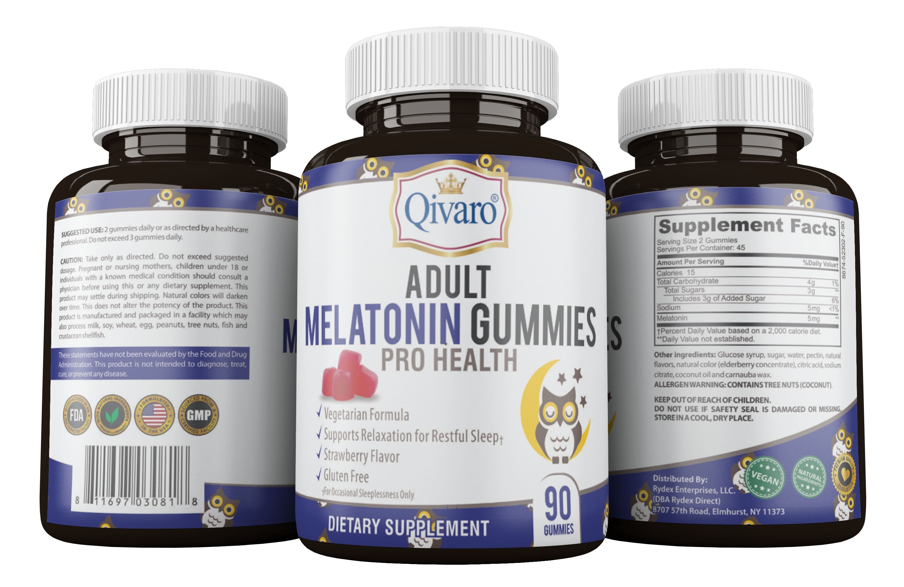 QAG06 - Adult Melatonin Gummies