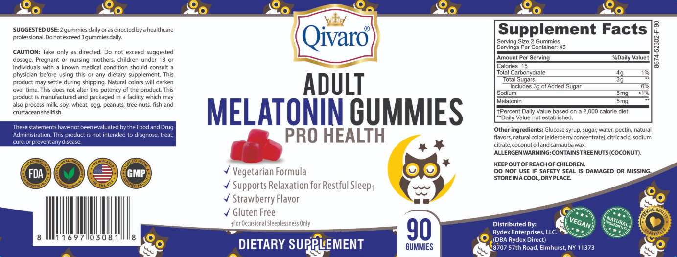 QAG06 - Adult Melatonin Gummies