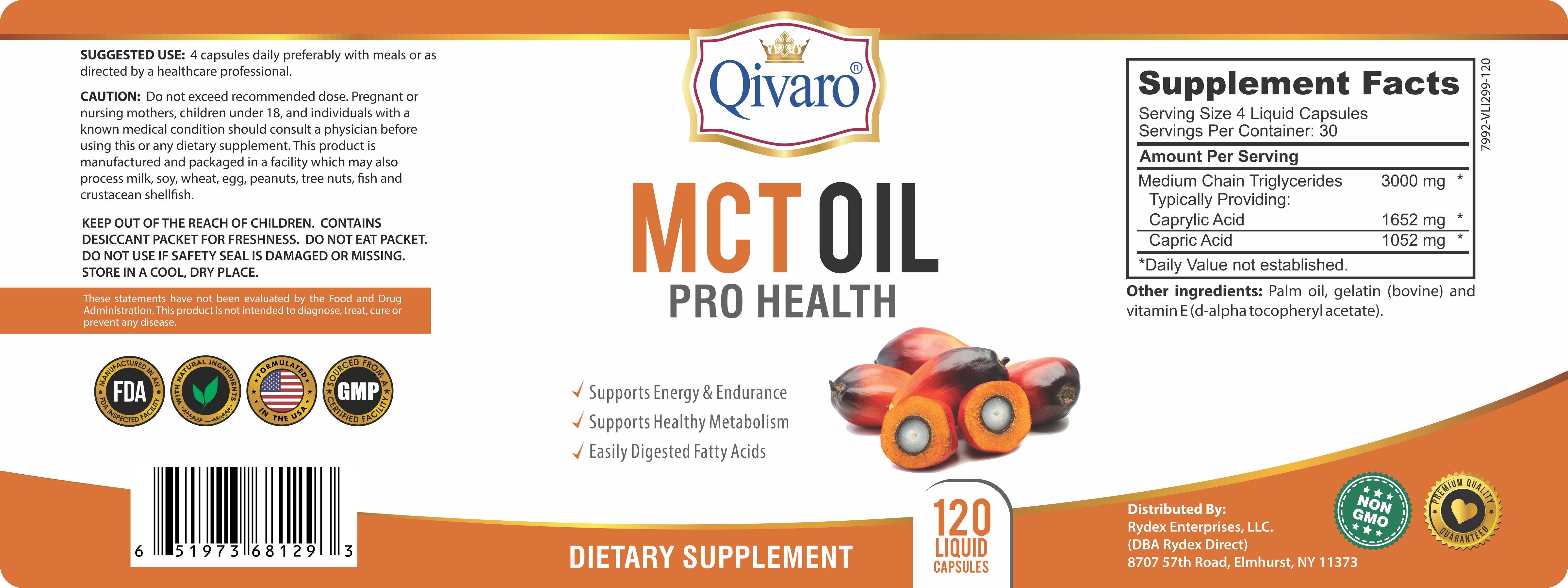 QIH02 - MCT Oil