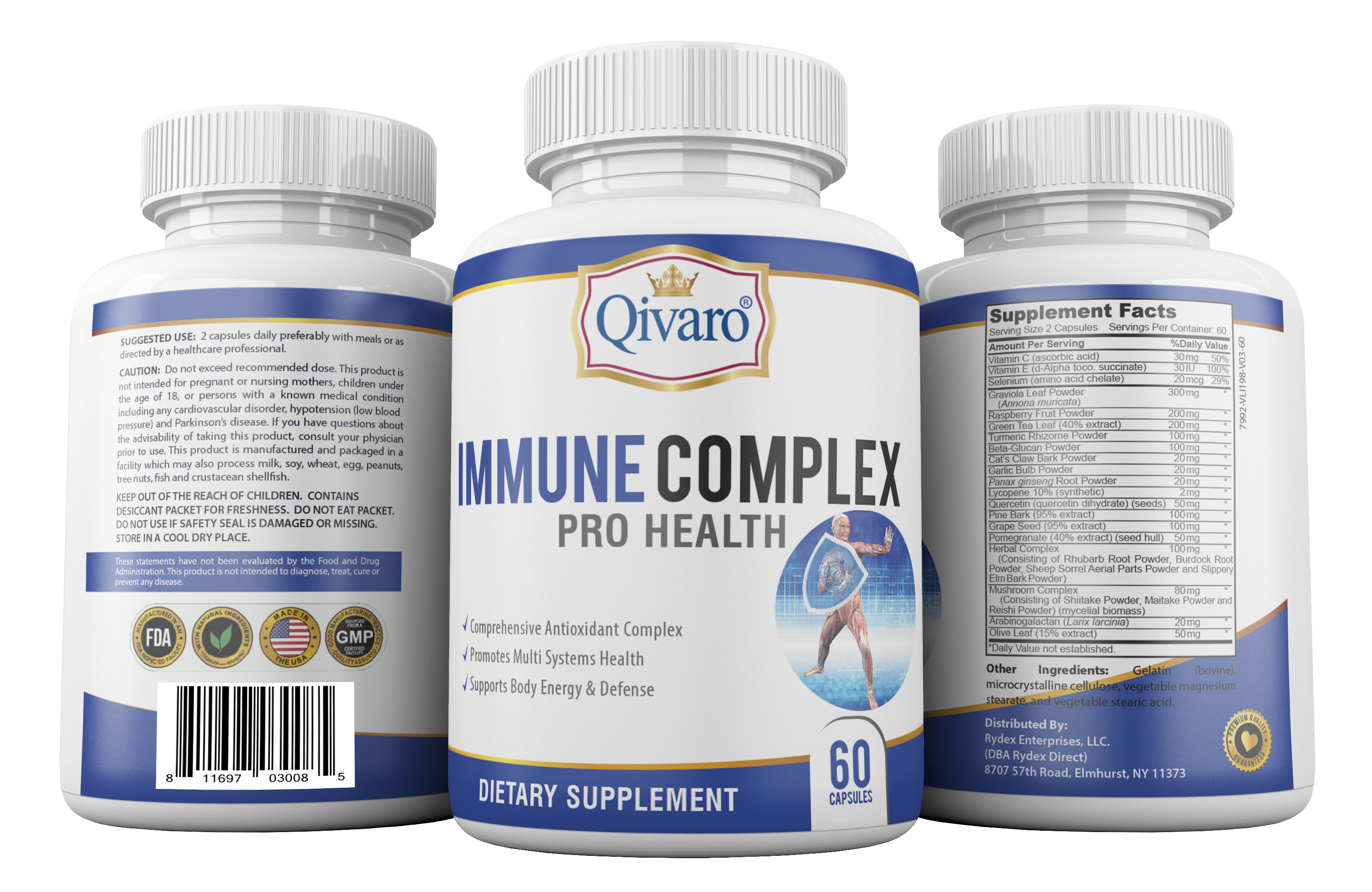 QIH05_15 抗疫孖寶 - 免疫清肺寶 | IMMUNE RESPIRATORY COMPLEX PRO HEALTH by QIVARO