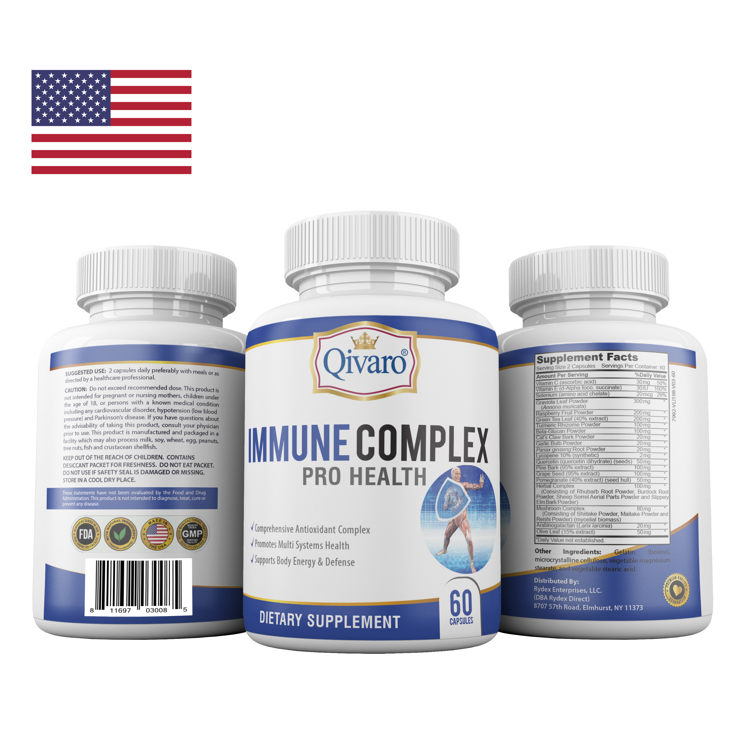 Combo 3-in-1 Pack: QIH05 Immune Complex