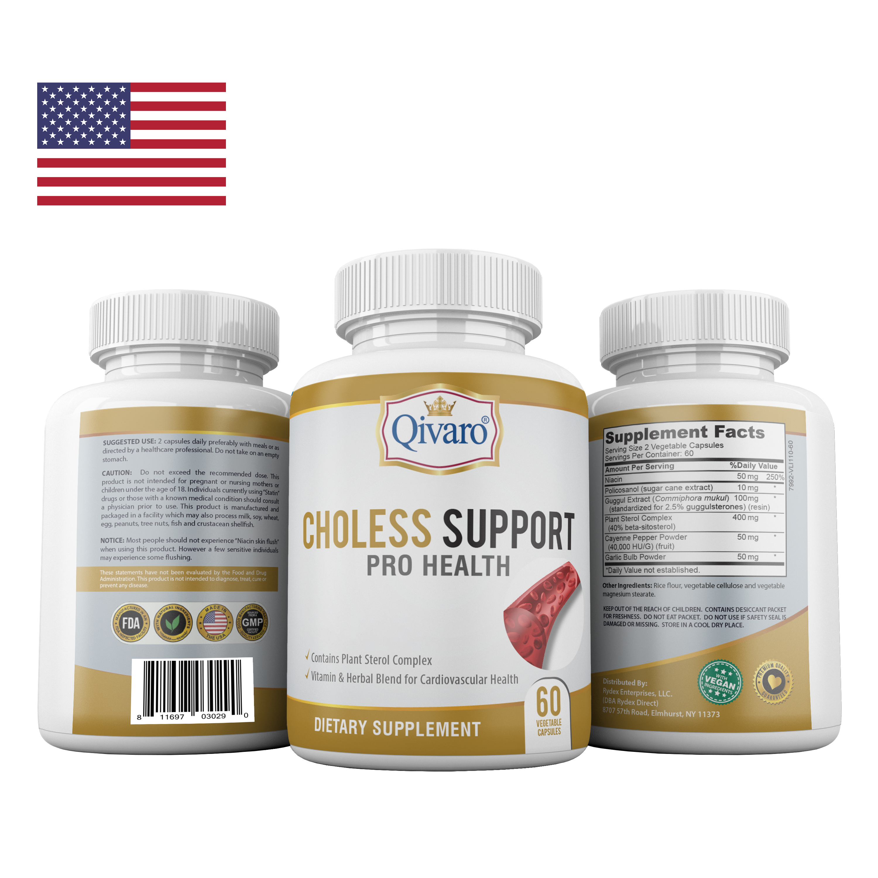 Combo 3-in-1 Pack: QIH22 Choless Support