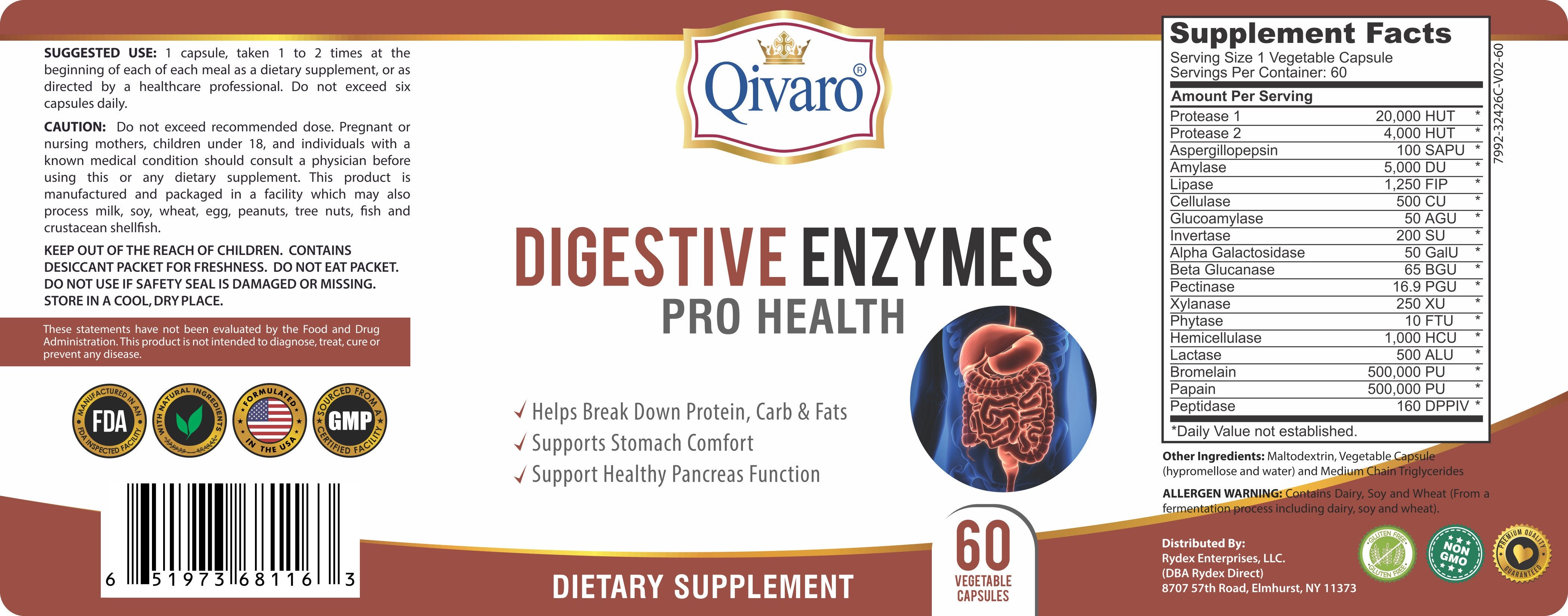 QIH28 - Digestive Enzymes
