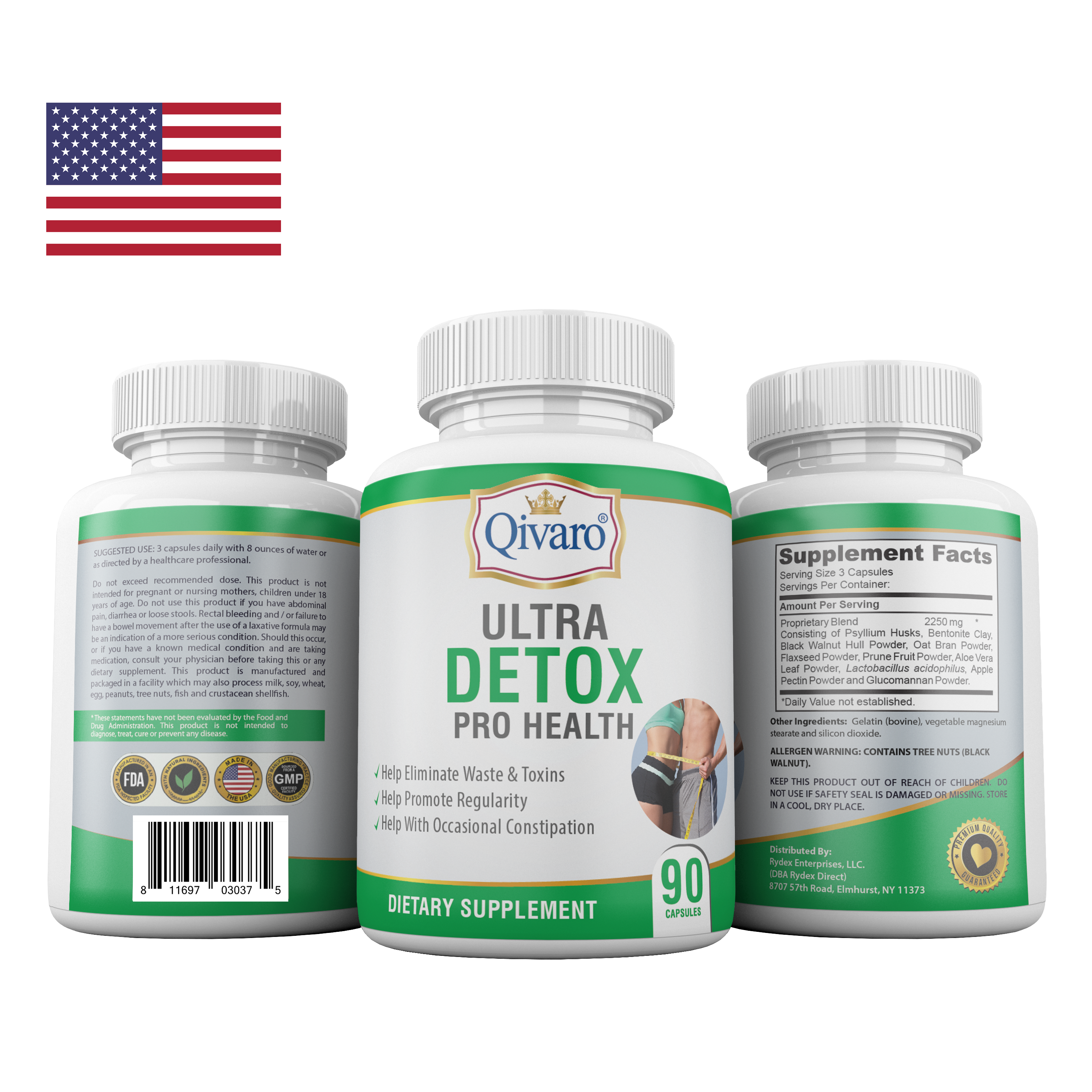 Combo 3-in-1 Pack: QIH30 Ultra Detox