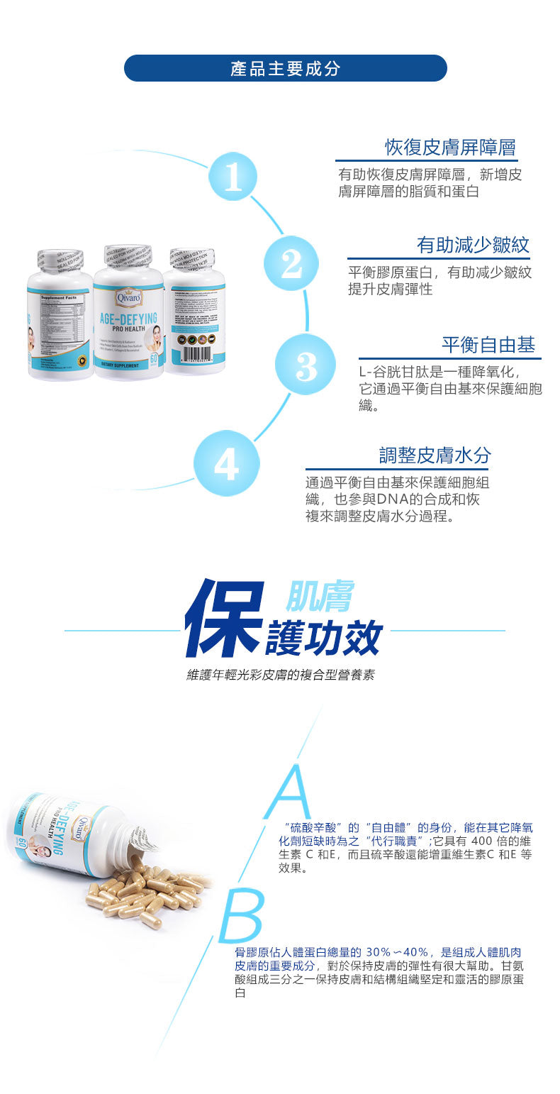 Combo 3-in-1 Pack: QIH42A Age-Defying