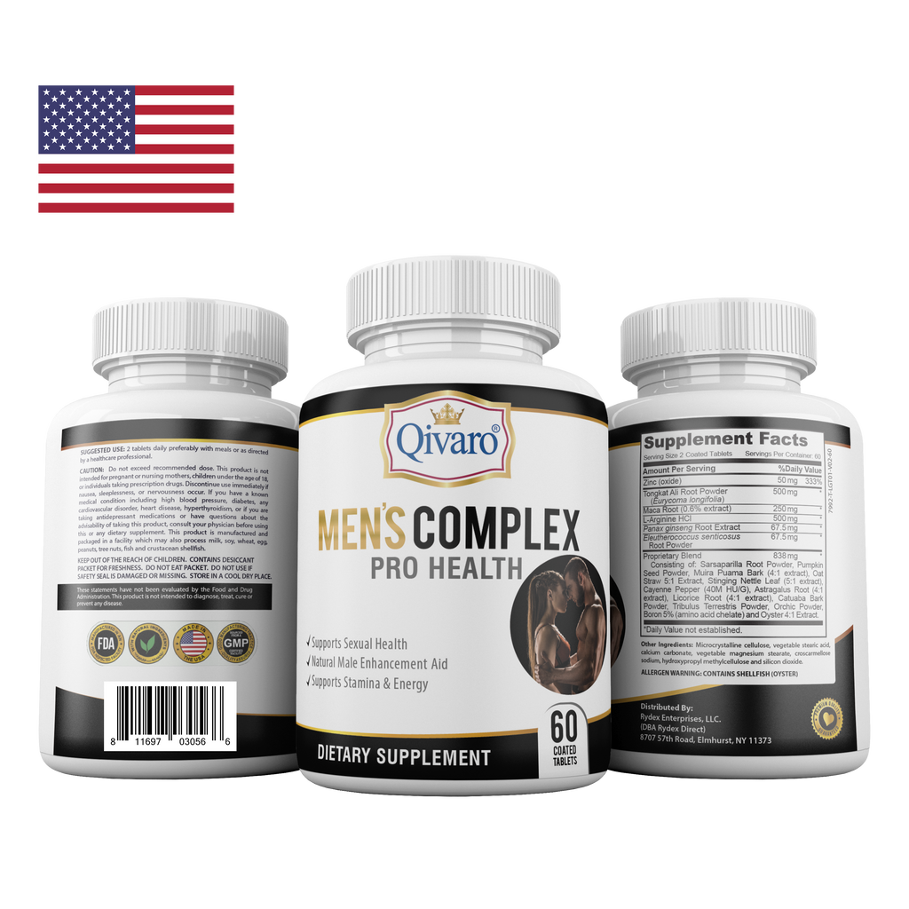 Combo 3-in-1 Pack: QIH46 Men's Complex