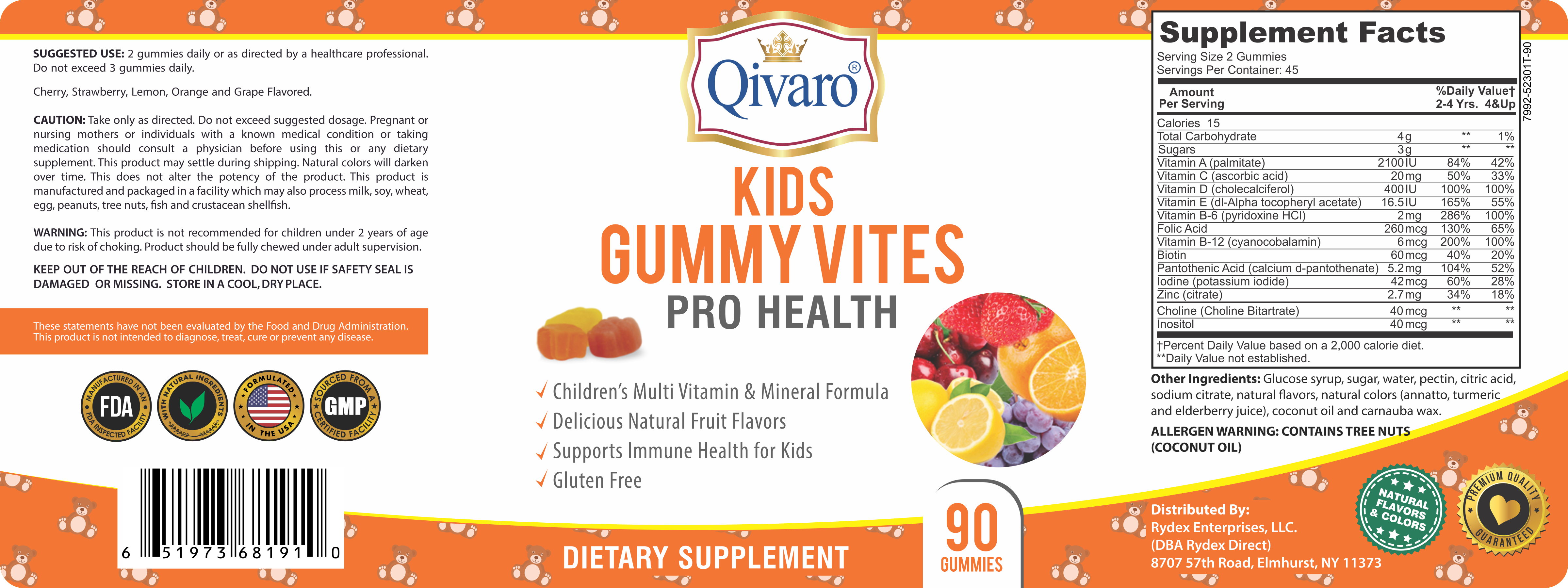 QKG01 - Kids Gummy Vites