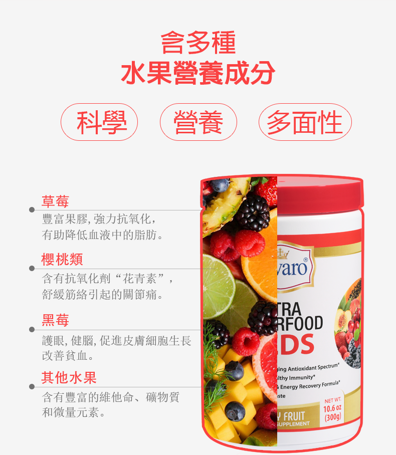Combo 3-in-1 Pack: QIVP03 Ultra Superfood Reds