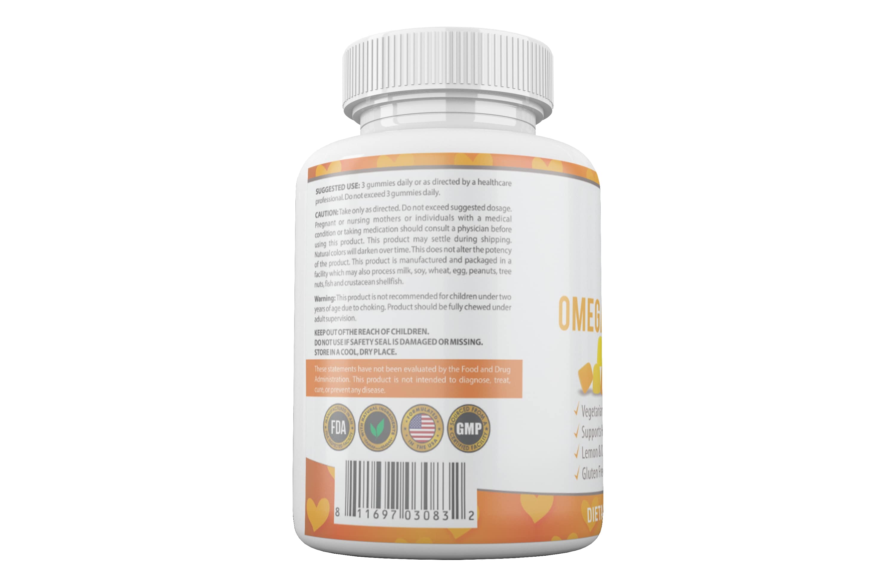 QKG02 - 兒童素食軟糖OMEGA 3 & DHA