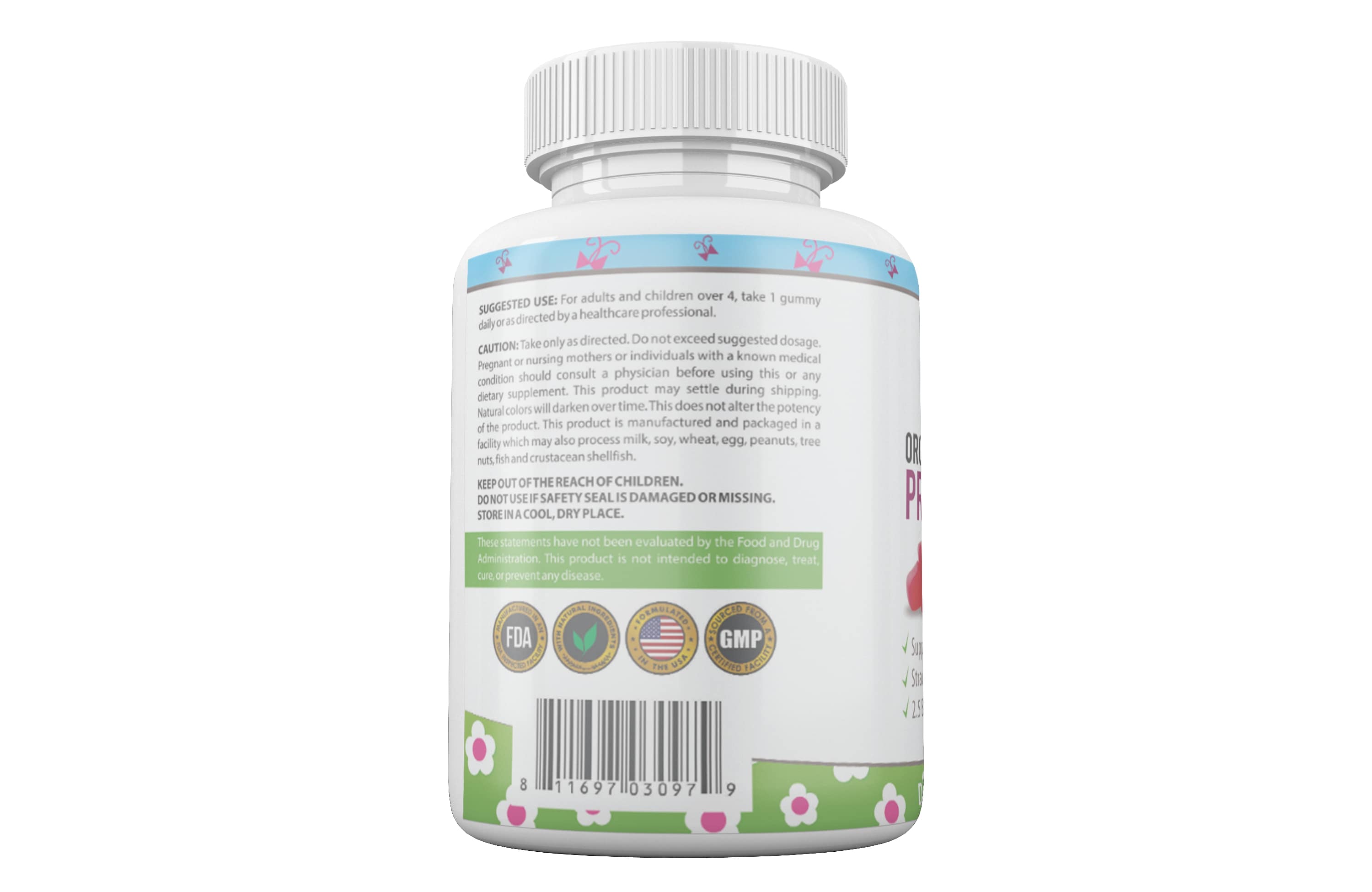 QKG03 - 有機兒童素食軟糖益生菌