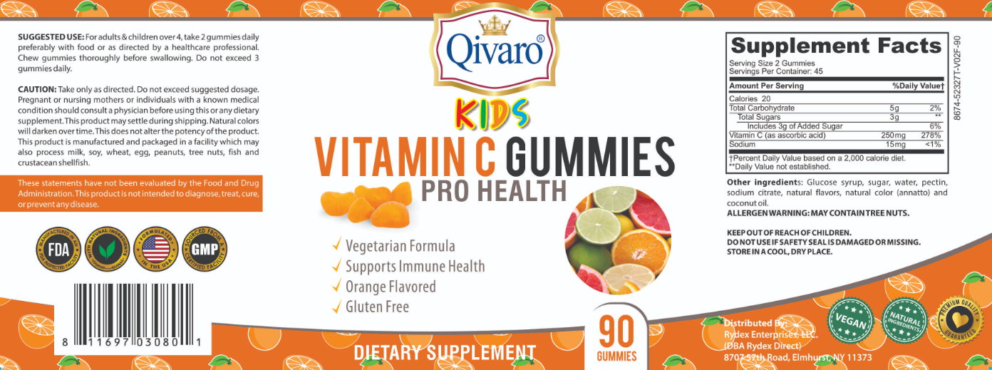 QKG04 - Kids Vitamin C Gummies