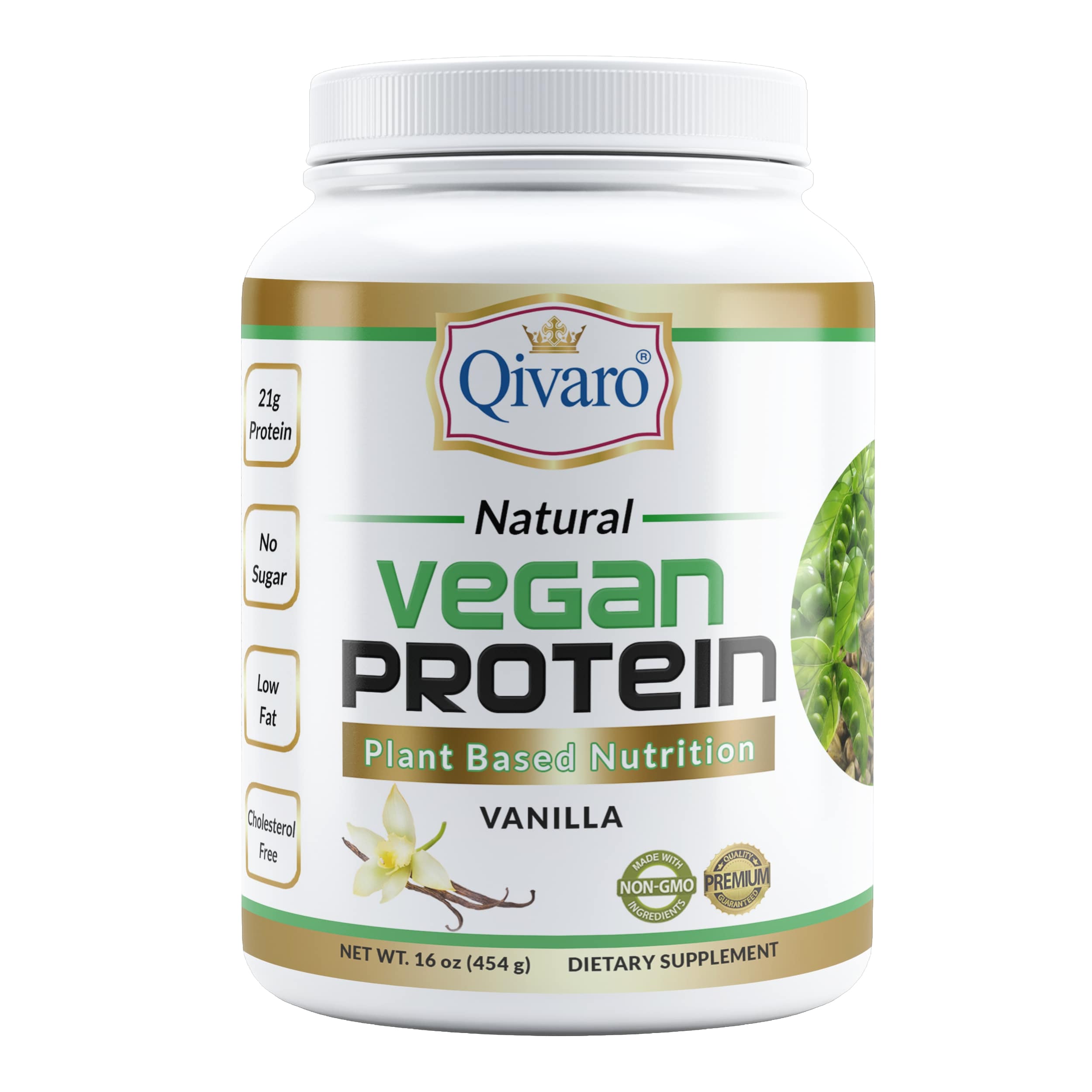 QVP01/02A - Vegan Protein Plant Based Nutrition (Vanilla/Chocolate)