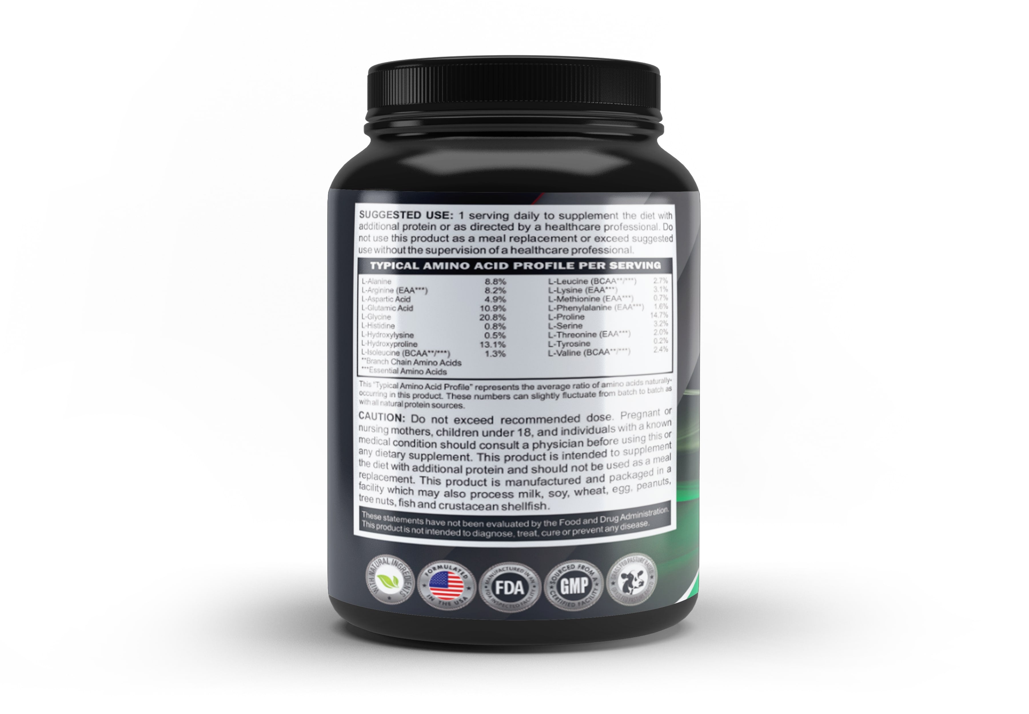 QWN04A - Hydrolyzed Collagen Peptides Protein Powder